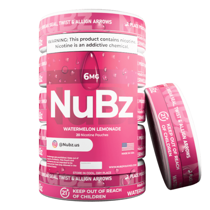 NuBz Watermelon Lemonade Pouches image 5