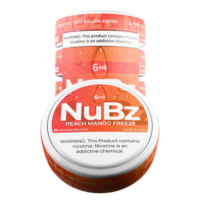 Peach Mango Freeze Nicotine Pouches image 3