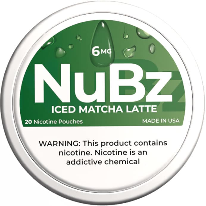 Iced Matcha Latte Nicotine Pouches Iced Matcha Latte Nicotine Pouches